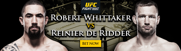 UFC Fight Night: Whittaker vs. De Ridder Betting